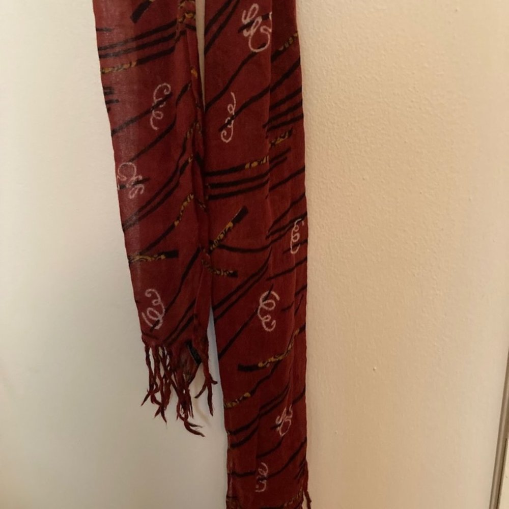 Zazou fine-gauge wool scarf